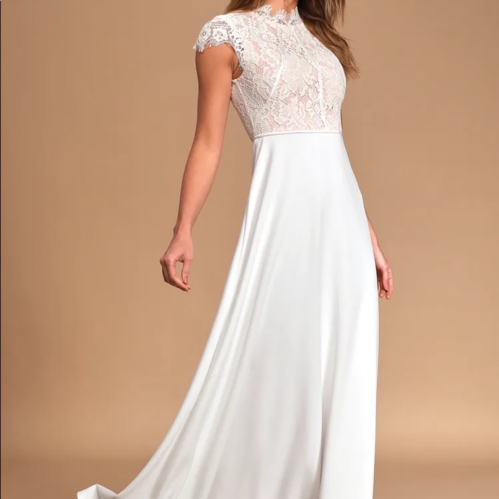 Lulus wedding dress “this heart of mine”